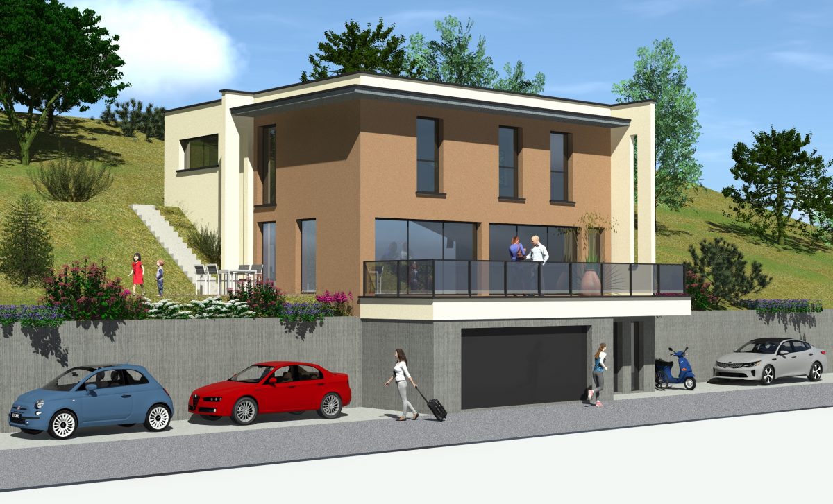 photo d'un projet de Maison à St Genis Laval