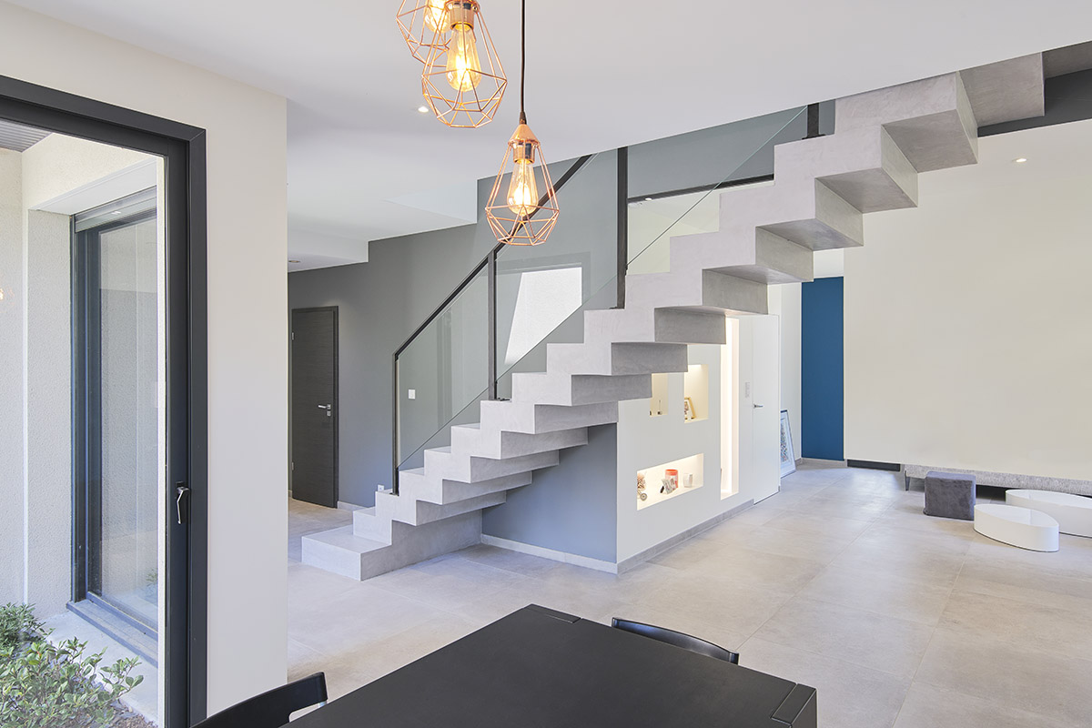 photo d'un Escalier suspendu
