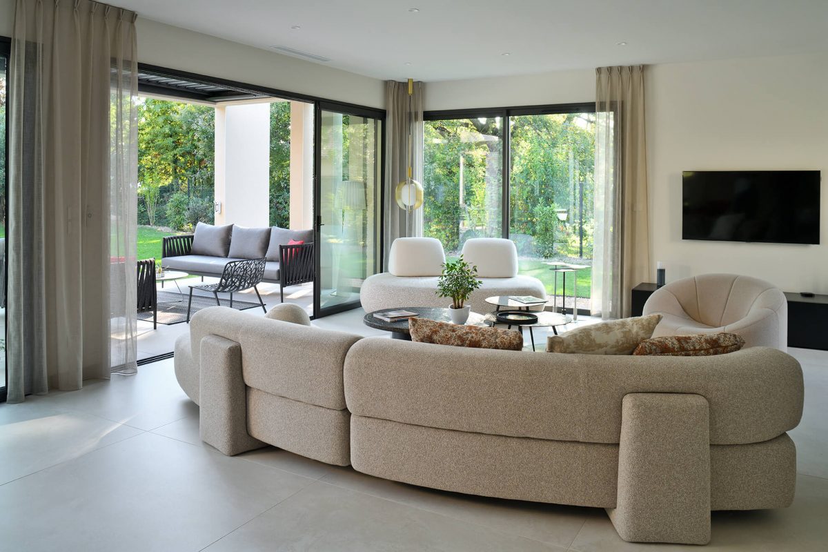 photo d'un salon luxueux